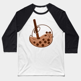 Milk Ghostea Baseball T-Shirt